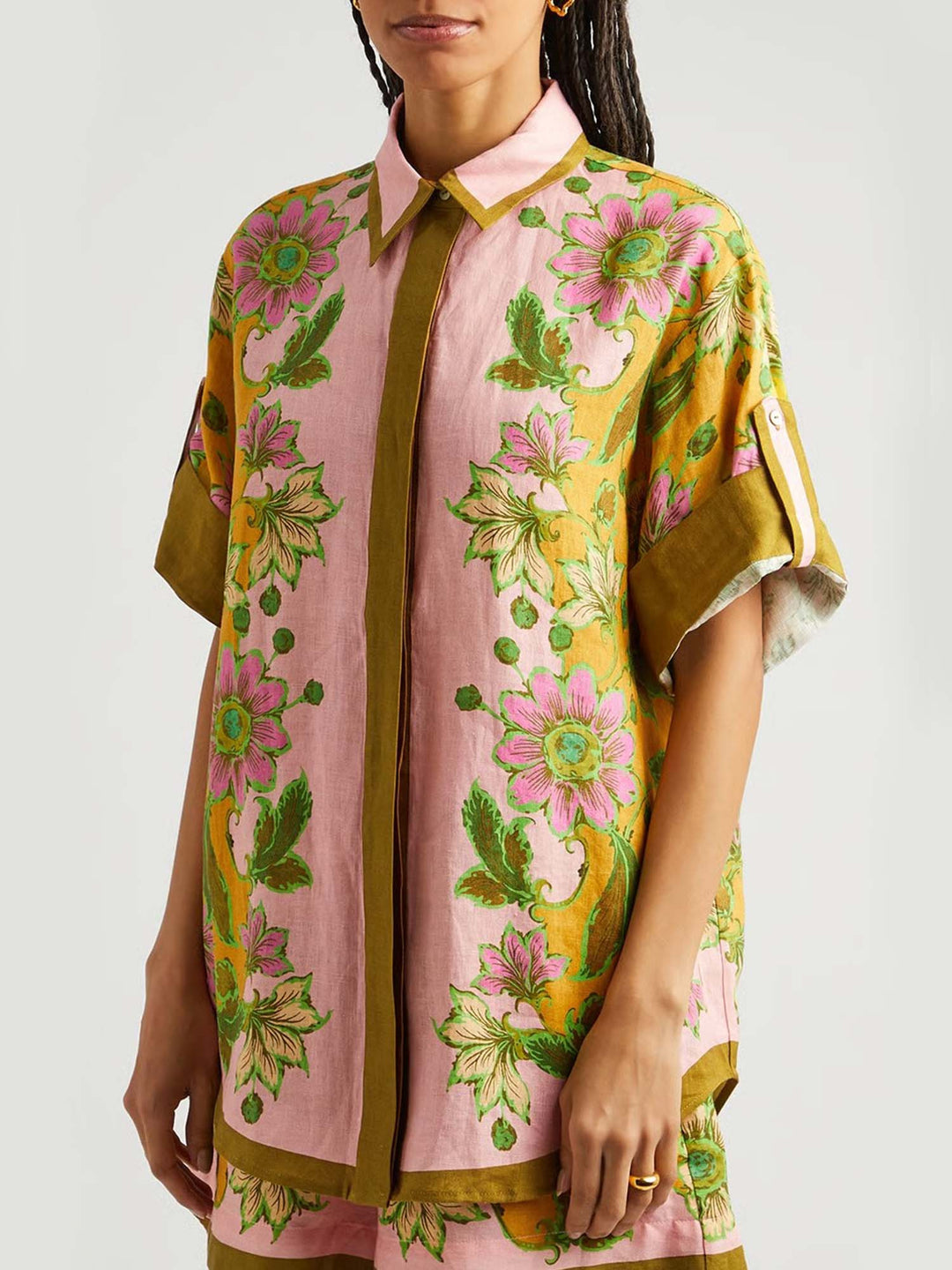 CONJUNTO CAMISERO ESTAMPADO CON SHORT