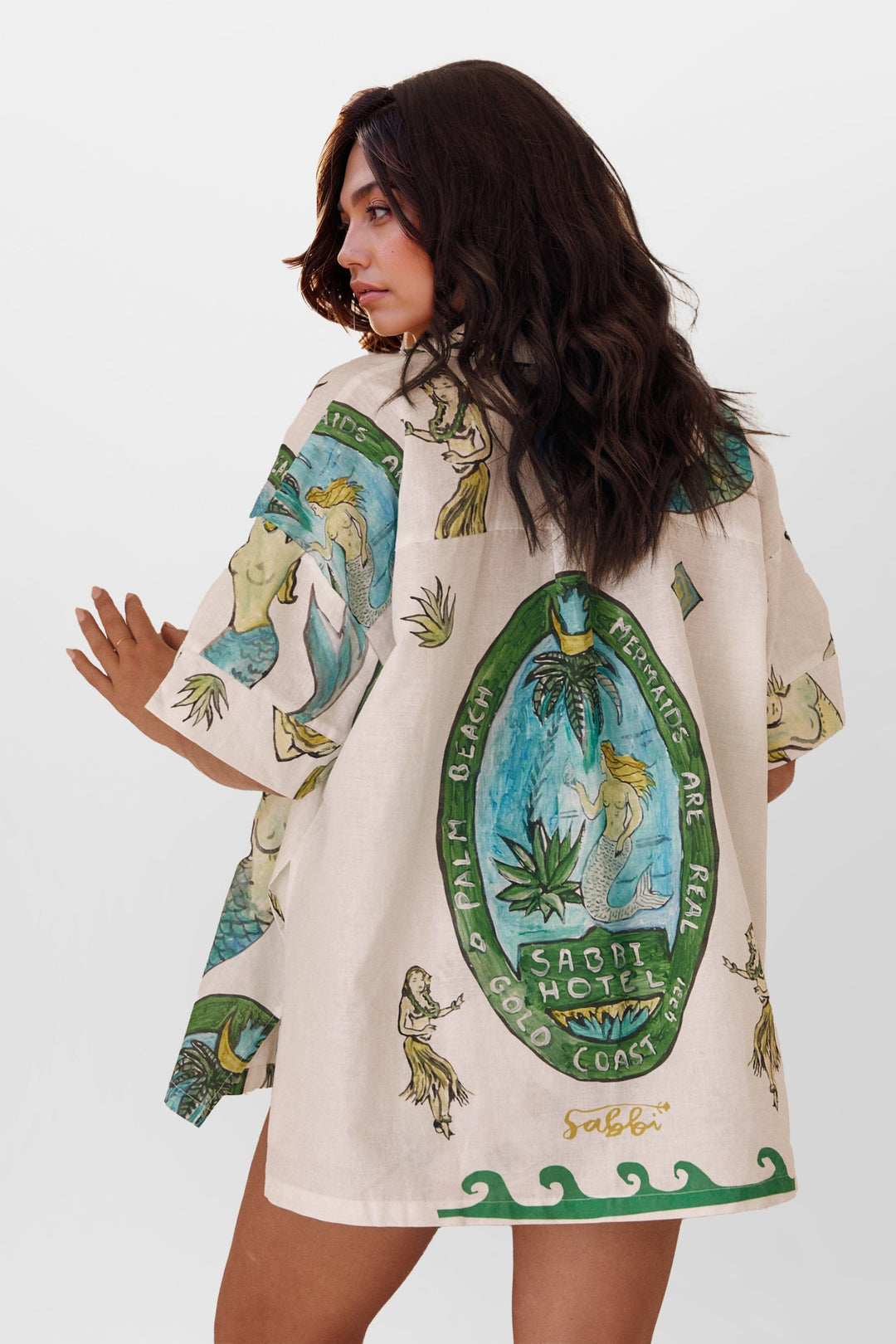 CONJUNTO CAMISERO ESTAMPADO SIRENA