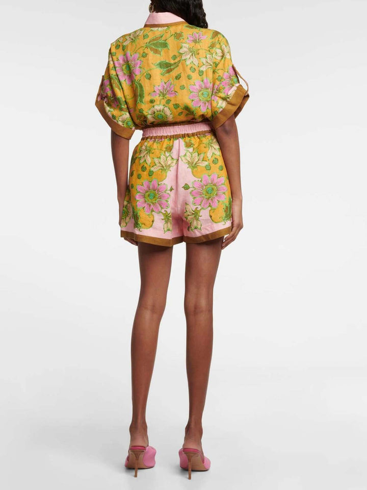 CONJUNTO CAMISERO ESTAMPADO CON SHORT