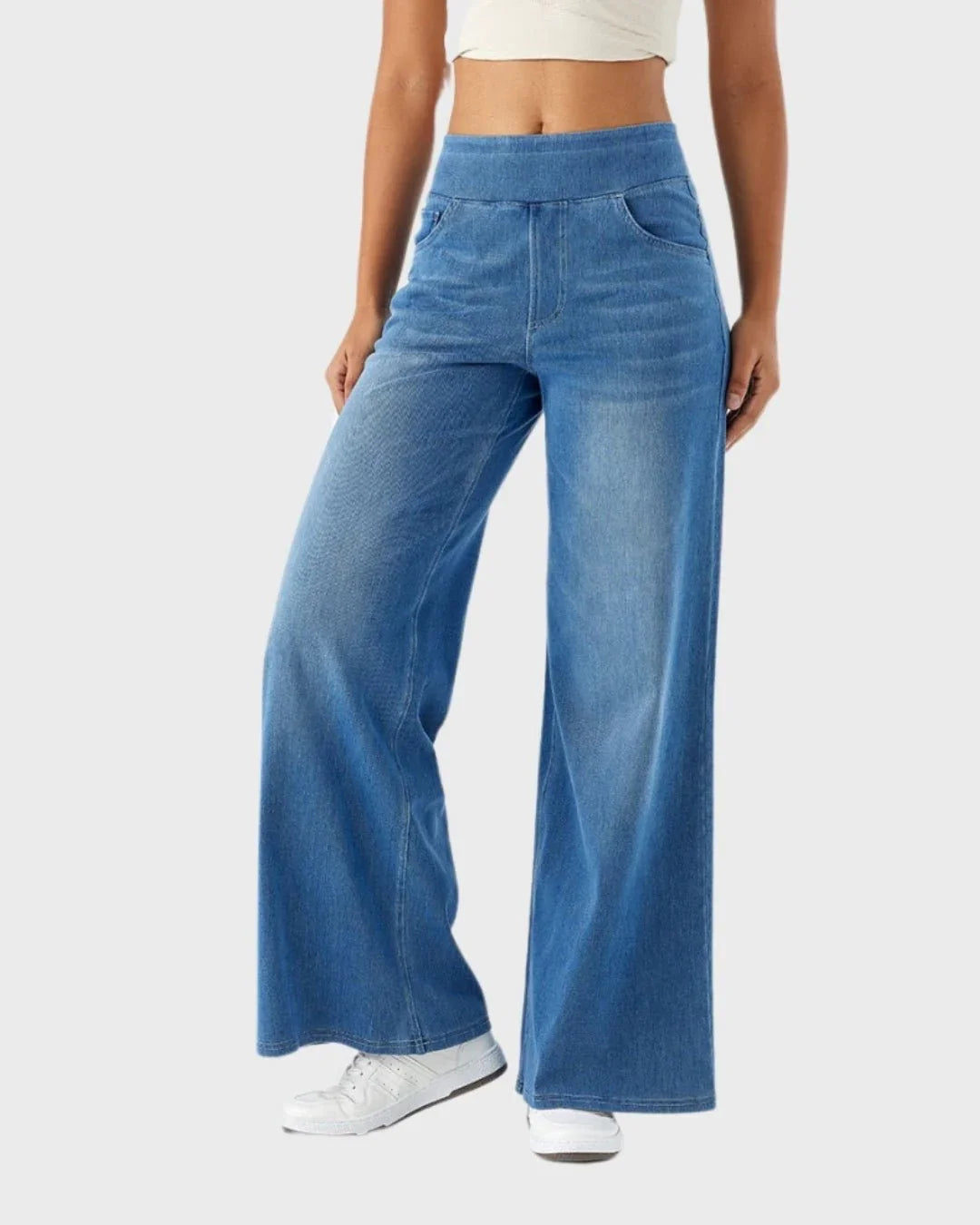 Vaqueros Easy Fit NeroTove™: vaqueros elegantes de cintura alta